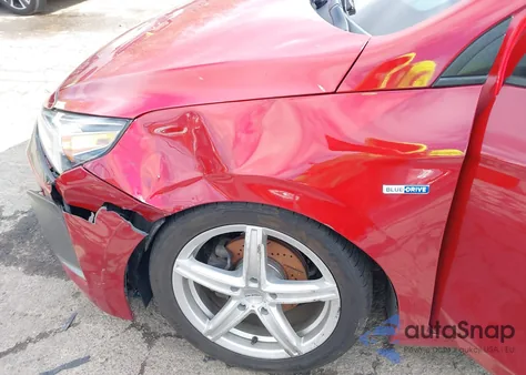 2019 Hyundai Ioniq Hybrid Blue из США, поврежденный, VIN KMHC65LC3KU179527